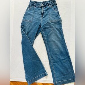 American Eagle Outfitters Curvy Super High-Rise Baggy Wide Leg